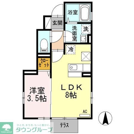 W.I.TパレスIIの物件間取画像